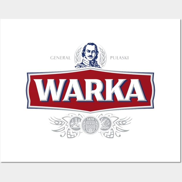 WARKA POLISH BEER Wall Art by Estudio3e